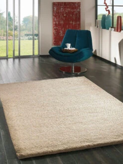 Berber-Teppich, Dunkelbeige