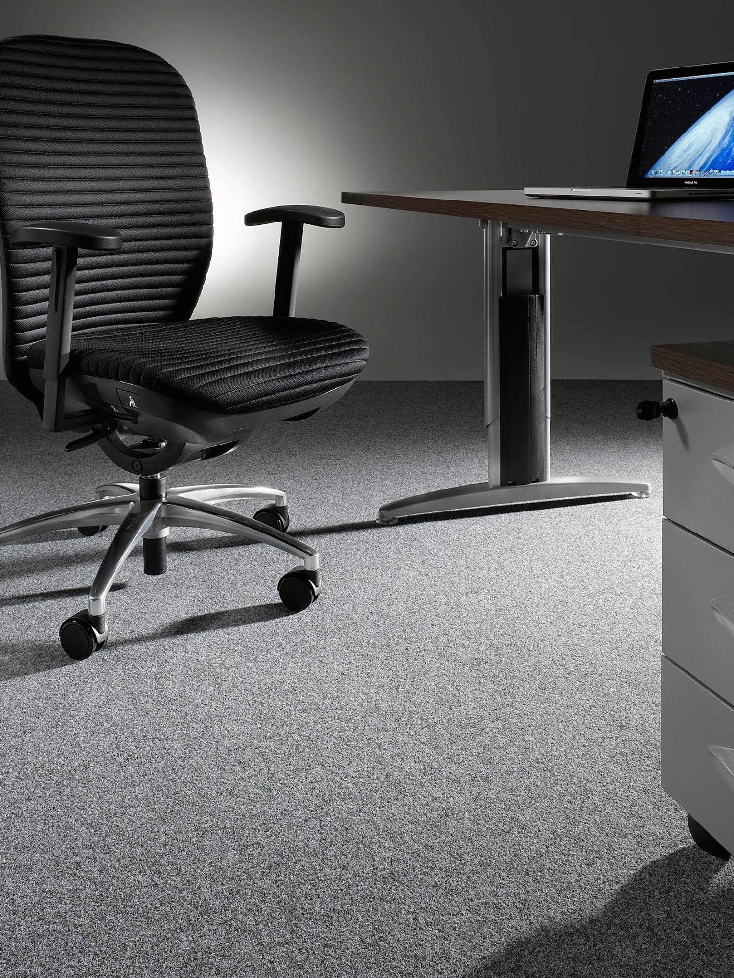 Nadelfilz-Teppichboden, Schwarz 50 3 Nadelfilz-Teppichboden, Schwarz 50