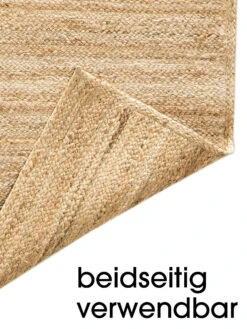 Jute-Teppich, Dunkelbeige -Teppiche Verkaufe 6424 26991 Lupe 1
