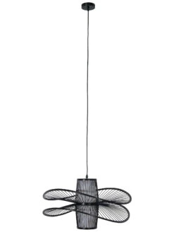 Hängeleuchte, Schwarz -Teppiche Verkaufe AkiFiligree Haengeleuchte Schwarz 60x60x32 per3