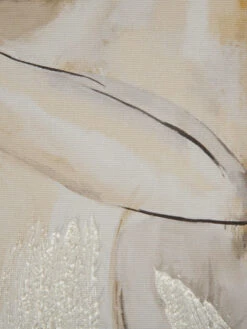 Leinwand-Druck-handbemalt, Graubeige -Teppiche Verkaufe Aktmodell Druckgerahmt Beige Graubeige 40x50 lup