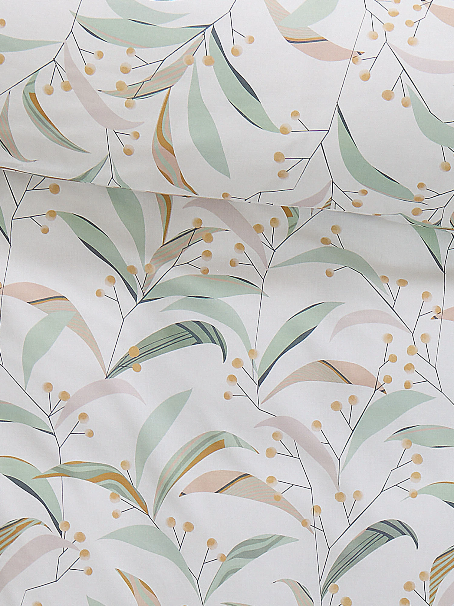 Renforcé-Bettwäsche, Lindgrün 5 Renforcé-Bettwäsche, Lindgrün - Image 3