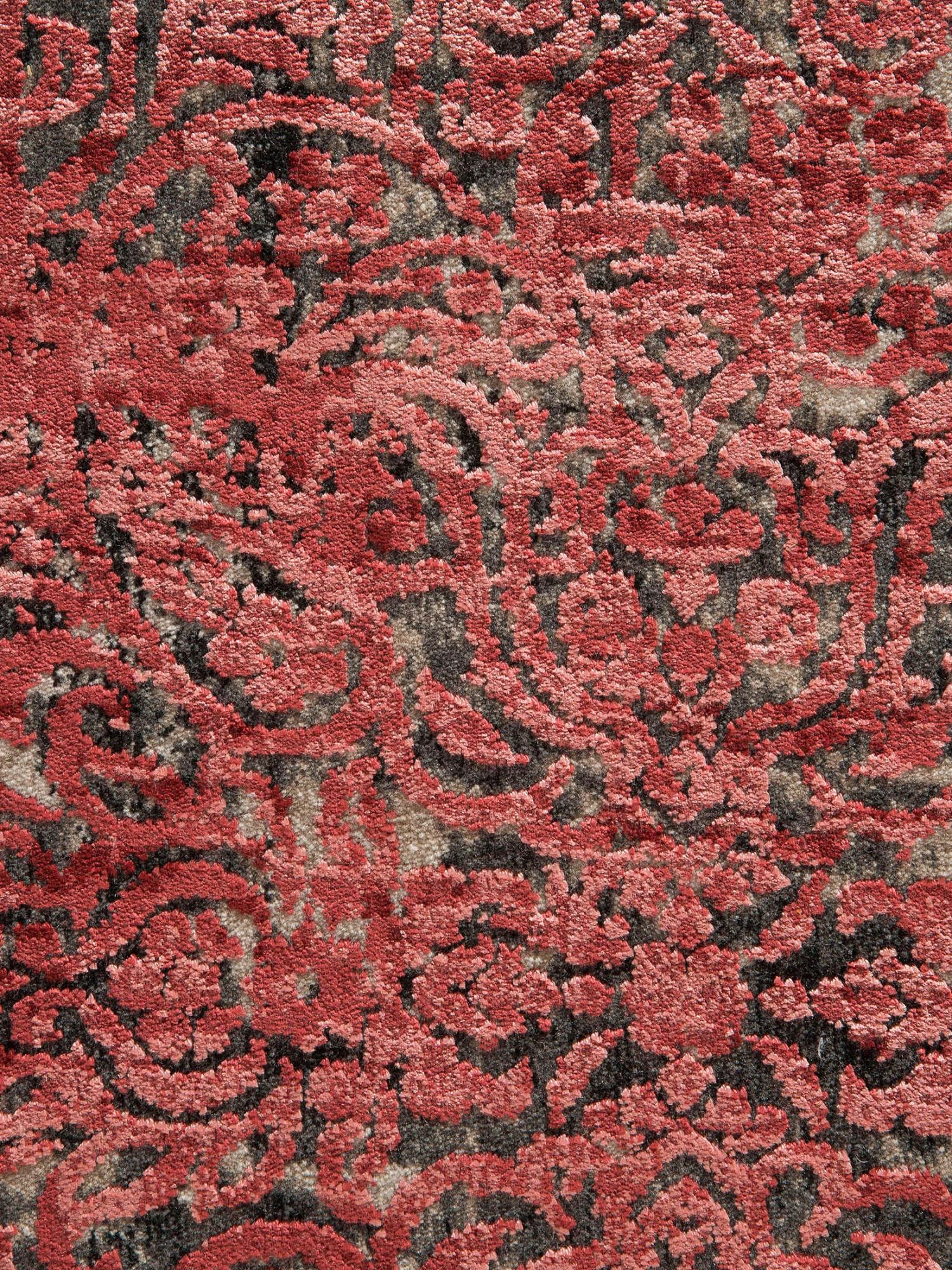 Vintage-Teppich, Karmin 6 Vintage-Teppich, Karmin - Image 4