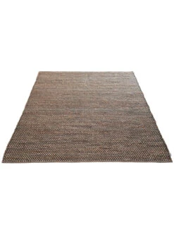 Flachgewebe-Teppich, Natur/Dunkelgrau NAT./BLACK -Teppiche Verkaufe Almeria Flachgewebe braun natur 160x230 fper