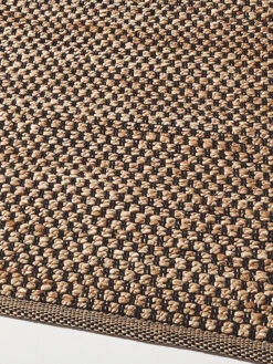 Flachgewebe-Teppich, Natur/Dunkelgrau NAT./BLACK -Teppiche Verkaufe Almeria Flachgewebe braun natur lup