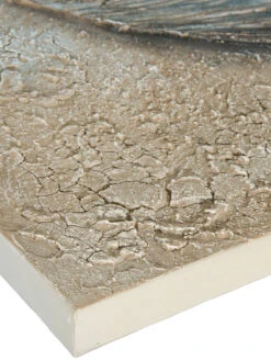 Leinwand-handgemalt, Grau -Teppiche Verkaufe AltesHolzboot Leinwandbild Grau 100x100 lup2