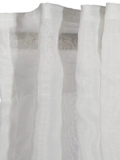 Vorhang Mit Gardinenband, Ecru -Teppiche Verkaufe Amalia Gardine verdeckteSchlaufe creme ecru 140x245 lup1