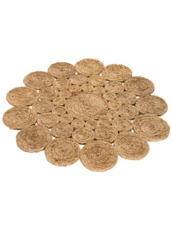 Jute-Teppich, Nature 9 Jute-Teppich, Nature -Teppiche Verkaufe Antella JuteTeppich Braun Nature 90rund fper