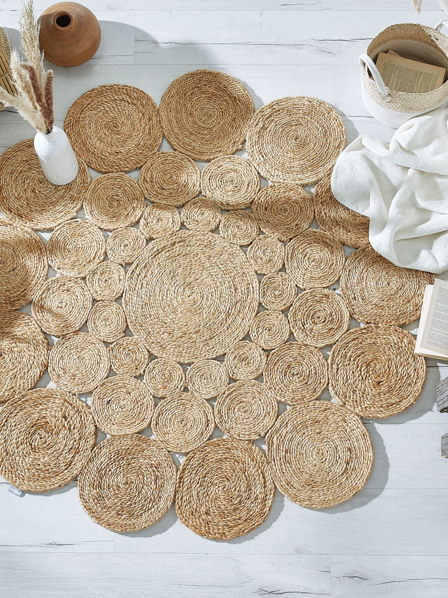 Jute-Teppich, Nature 3 Jute-Teppich, Nature