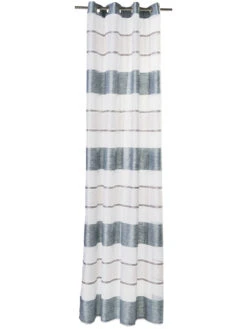 Ösenschal, Aqua 8 Ösenschal, Aqua -Teppiche Verkaufe Aria Gardine Oesenschal Blau Aqua 140x245 pla1