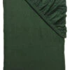 Flanell-Spannbetttuch, Tannengrün -Teppiche Verkaufe Arosa Spannbetttuch gruen Tannengruen 100x200 pla