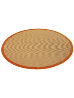Sisal-Teppich, Orange -Teppiche Verkaufe ArubaNature SisalTeppich orange 160rund fper