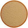 Sisal-Teppich, Orange -Teppiche Verkaufe ArubaNature SisalTeppich orange 160rund pla