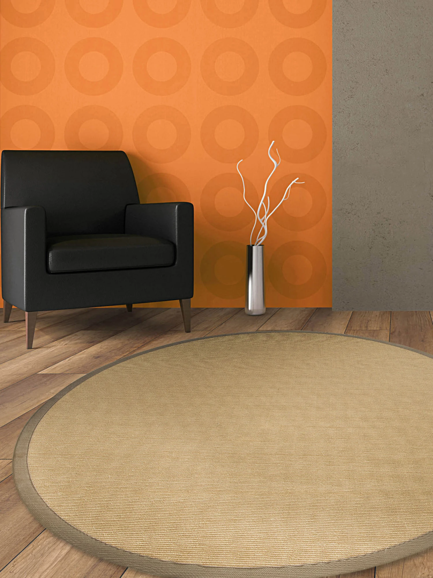 Sisal-Teppich, Cappuccino 3 Sisal-Teppich, Cappuccino