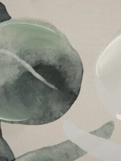 Leinwand-Druck-handbemalt, Hellgrün/Weiss -Teppiche Verkaufe Astala Druckgerahmt Gruen HellgruenWeiss 50x70 lup