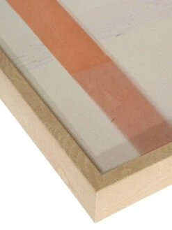 Leinwandbild, Ocker -Teppiche Verkaufe Ausblick Druckgerahmt Beige Ocker 40x50 lup2