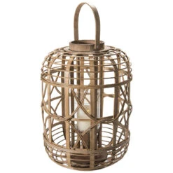 Laterne, Natural -Teppiche Verkaufe Balaro Laterne Braun Natural 32x32x45 per3