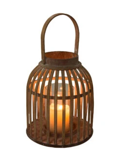 Windlicht, Natural -Teppiche Verkaufe Barara Windlicht Braun Natural 22x22x25 per1