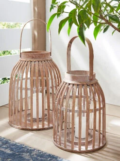 Windlicht, Natural -Teppiche Verkaufe Barara Windlicht Braun Natural mil