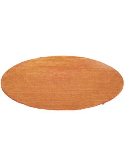 Woll-Teppich, Kupfer -Teppiche Verkaufe Barwala Gabbehteppich terracotta Kupfer 200rund fper2