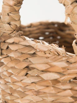 Korb, Weiss/Natur -Teppiche Verkaufe BasketRush Korb Hellbraun WeissNatur 30x30x26 lup2