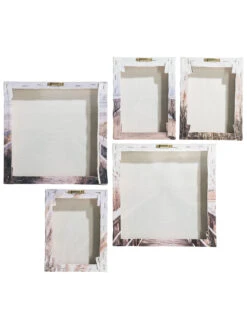 Leinwand Druck, Grau -Teppiche Verkaufe Beach Druck Grau 50x55 ruk2