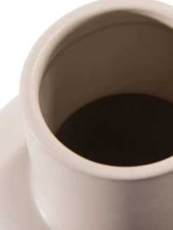 Vase, Beige -Teppiche Verkaufe Belly Vase Creme Beige 15x15x18 lup1