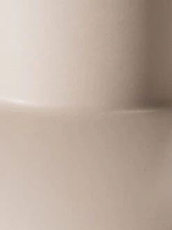 Vase, Beige -Teppiche Verkaufe Belly Vase Creme Beige 15x15x18 lup2