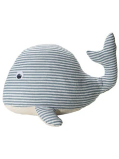 Figur, Hellblau -Teppiche Verkaufe BigWale Tuerstopper Blau Hellblau 16x26x16 per2