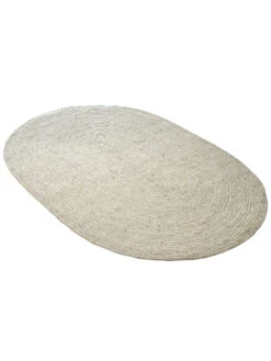 Handweb-Teppich, Creme -Teppiche Verkaufe Bjoerna HandwebTeppich Beige Creme 140x200 oval sper