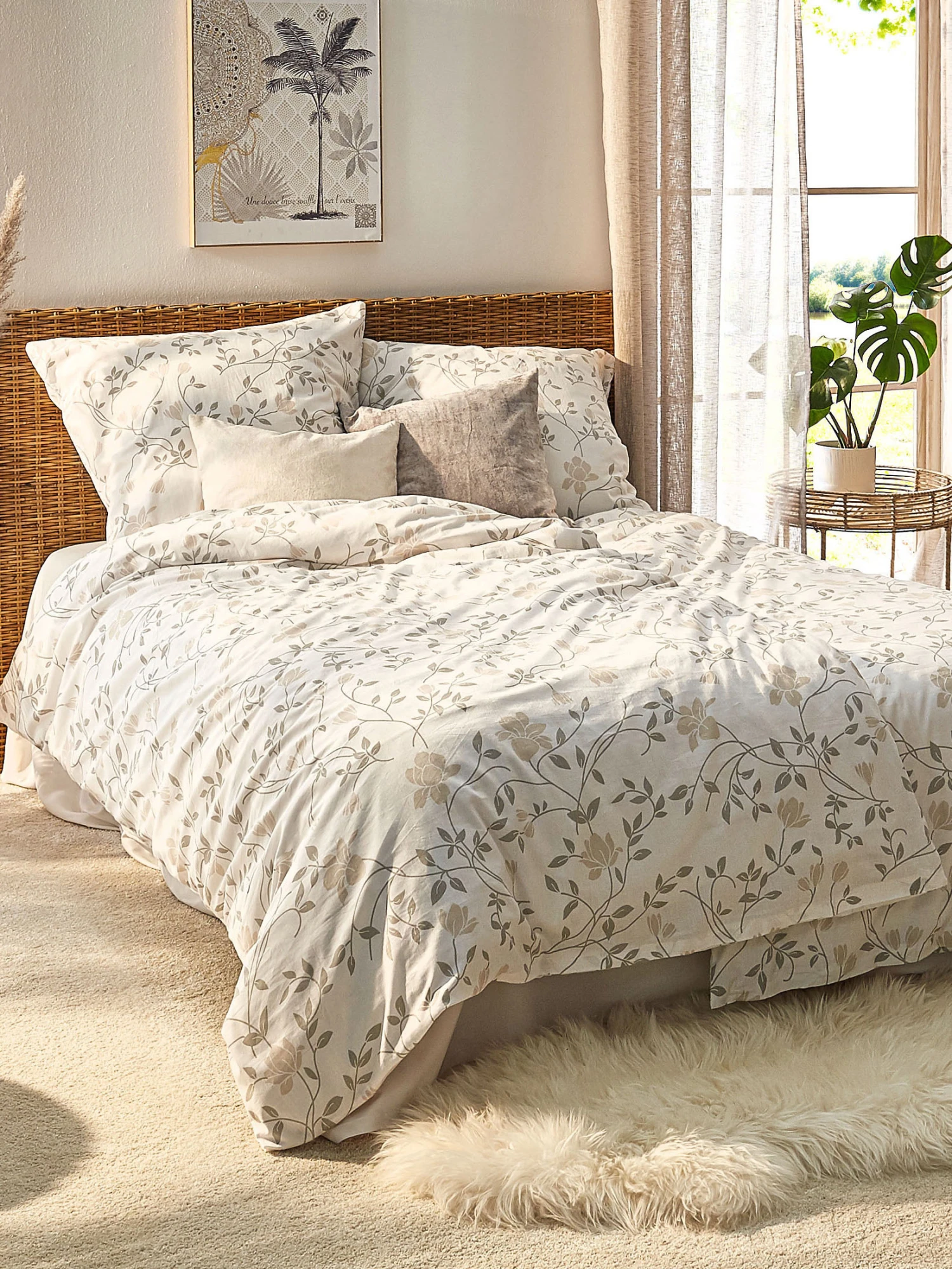 Renforcé-Bettwäsche, Nature 3 Renforcé-Bettwäsche, Nature