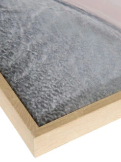 Leinwand-Druck-gerahmt, Hellgraublau -Teppiche Verkaufe Bluera Druckgerahmt Hellblau Hellgraublau 50x70 lup2