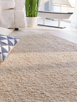 Handweb-Teppich, Beach -Teppiche Verkaufe Borgholm Handwebteppich beige beach 170x240 mil2 1