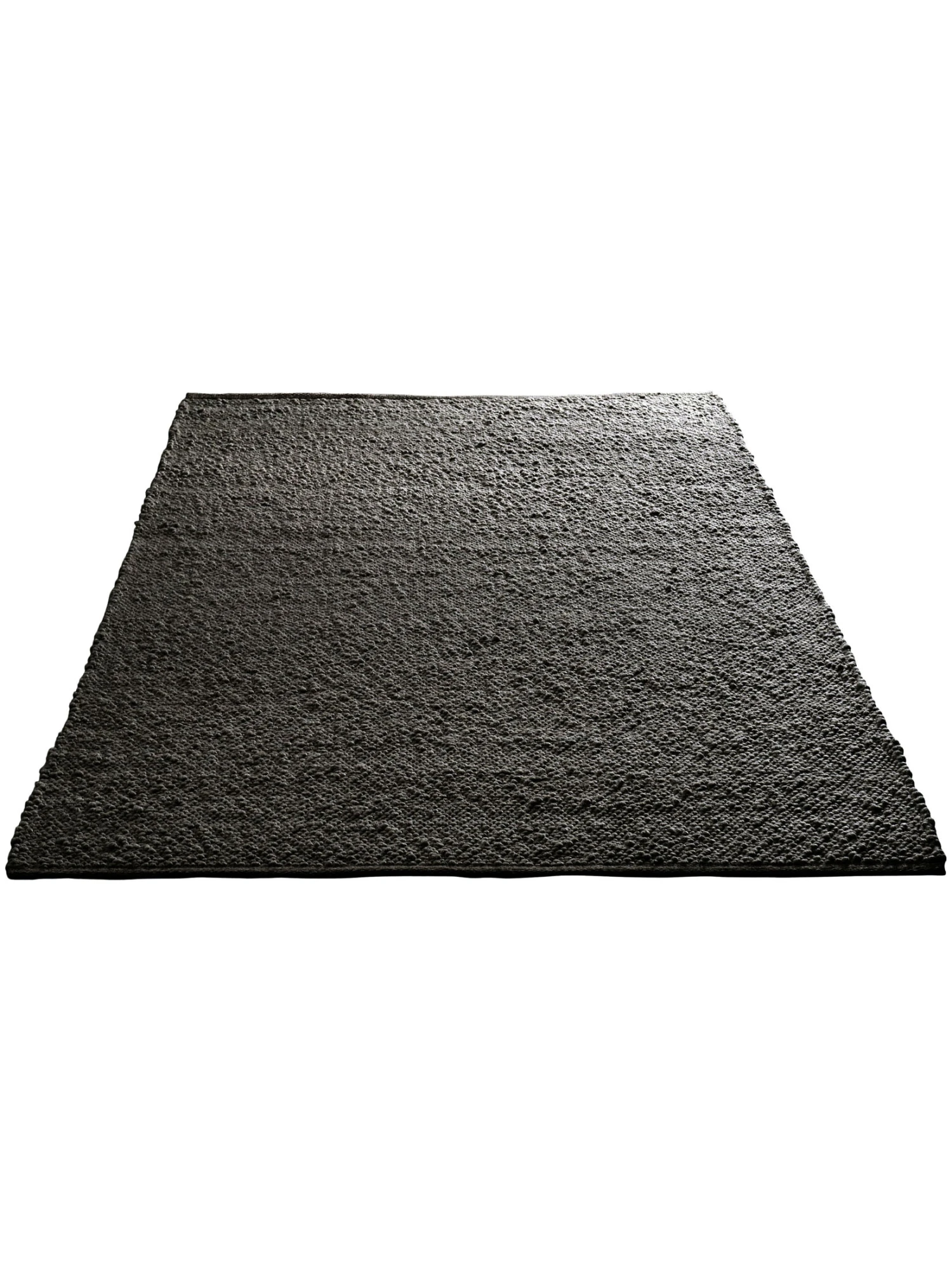 Woll-Teppich, Black 5 Woll-Teppich, Black - Image 3
