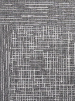 Outdoor-Teppich, Dunkelgrau -Teppiche Verkaufe Borgsum OutdoorTeppich Dunkelgrau Anthrazit 160x230 lup