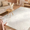 Moderner Teppich, Ivory -Teppiche Verkaufe Brampton FlachgewebeTeppich Beige Ivory 160x230 mil