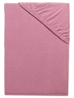 Spannbetttuch, Pflaume