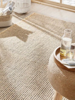 Woll-Teppich, Safran