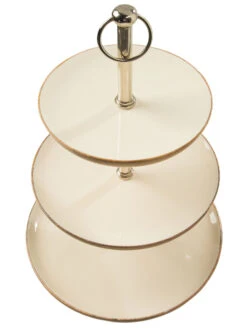 Deko-Etagere, Weiss -Teppiche Verkaufe CakeStand DekoEtagere Weiss 30x30x48 oben per