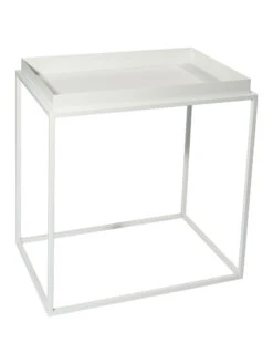 Tisch, Weiss -Teppiche Verkaufe Calaria Tisch Weiss 38x56x54 per1