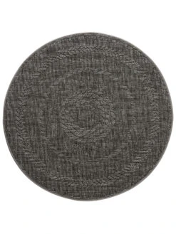 Outdoor-Teppich, Schiefer 7 Outdoor-Teppich, Schiefer -Teppiche Verkaufe Camino Outdoor Teppich Dunkelgrau Schiefer 120rund pla