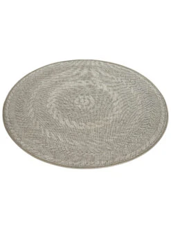 Outdoor-Teppich, Steingrau -Teppiche Verkaufe Camino Outdoor Teppich Hellgrau Steingrau 120rund fper