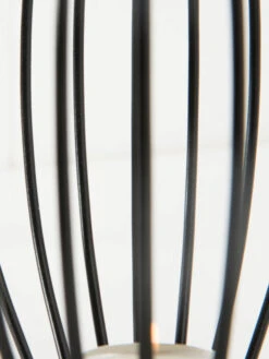 Teelichthalter, Black -Teppiche Verkaufe CandleBall Teelichthalter Schwarz Black 18x18x172C1 lup2