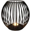 Teelichthalter, Black -Teppiche Verkaufe CandleBall Teelichthalter Schwarz Black 18x18x172C1 per2