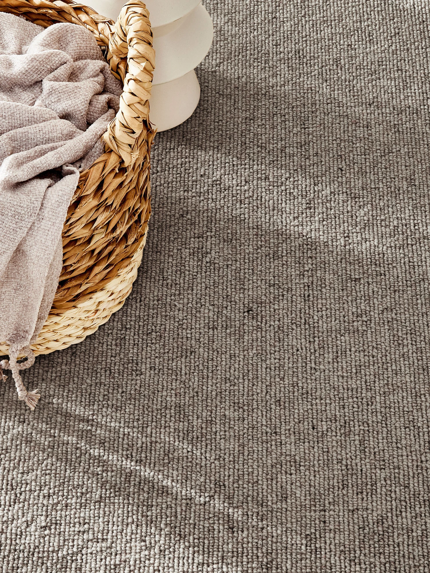 Woll-Teppichboden, Stein 276 3 Woll-Teppichboden, Stein 276