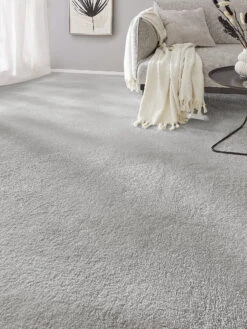 Velours-Teppichboden, Silber 90