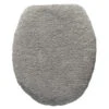 Deckel, Silber 2 Deckel, Silber -Teppiche Verkaufe Cloud Badematte silber grau WC Deckel