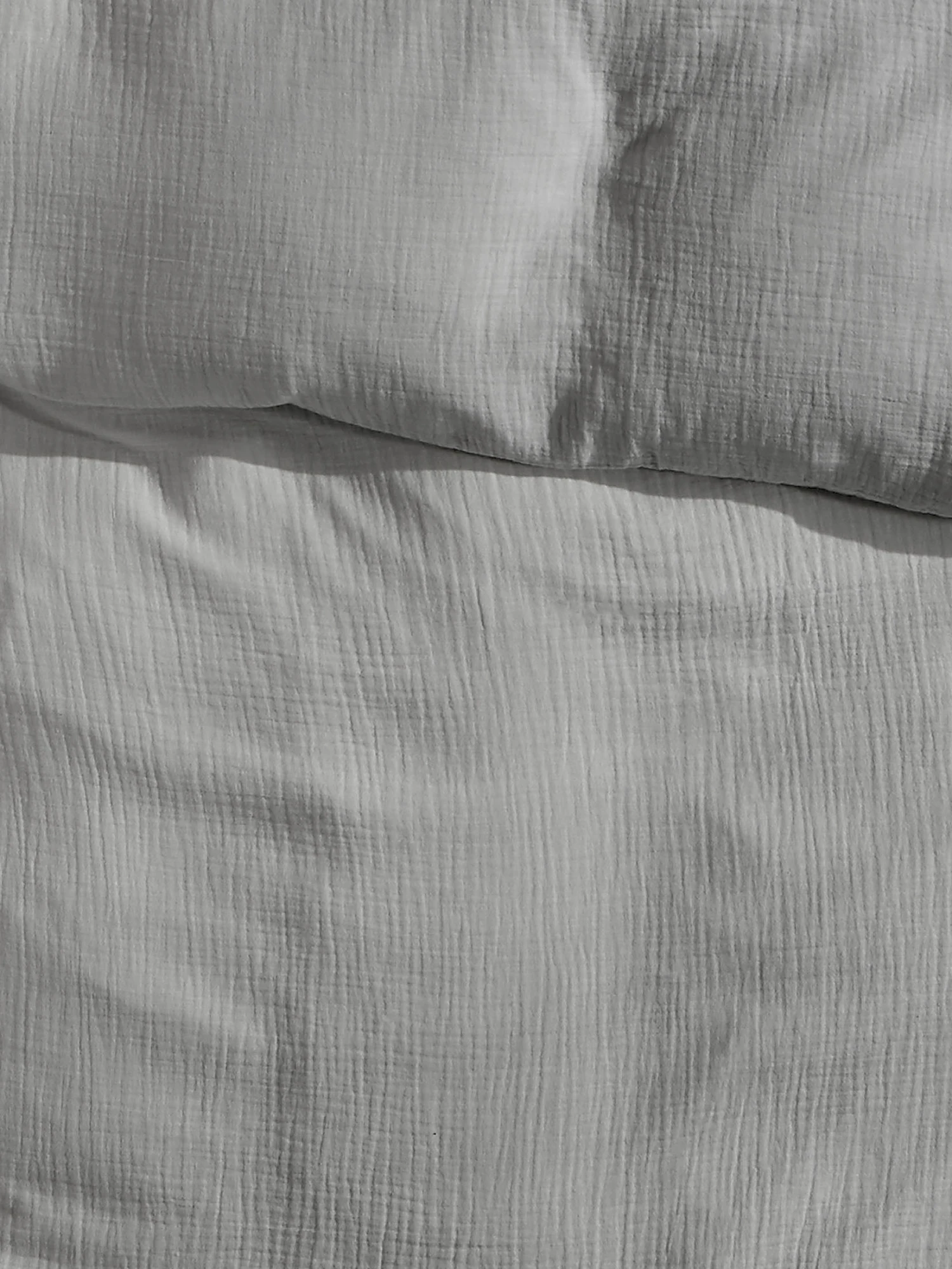 Musselin-Bettwäsche, Graphit 5 Musselin-Bettwäsche, Graphit - Image 3