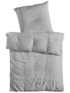 Musselin-Bettwäsche, Graphit 6 Musselin-Bettwäsche, Graphit -Teppiche Verkaufe Cloudy Bettwaesche Grau Graphit 135x200 pla2