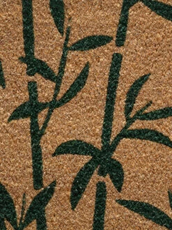 Fußmatte, Bamboo -Teppiche Verkaufe Cochin Fussmatte Gruen Bamboo 45x75 lup